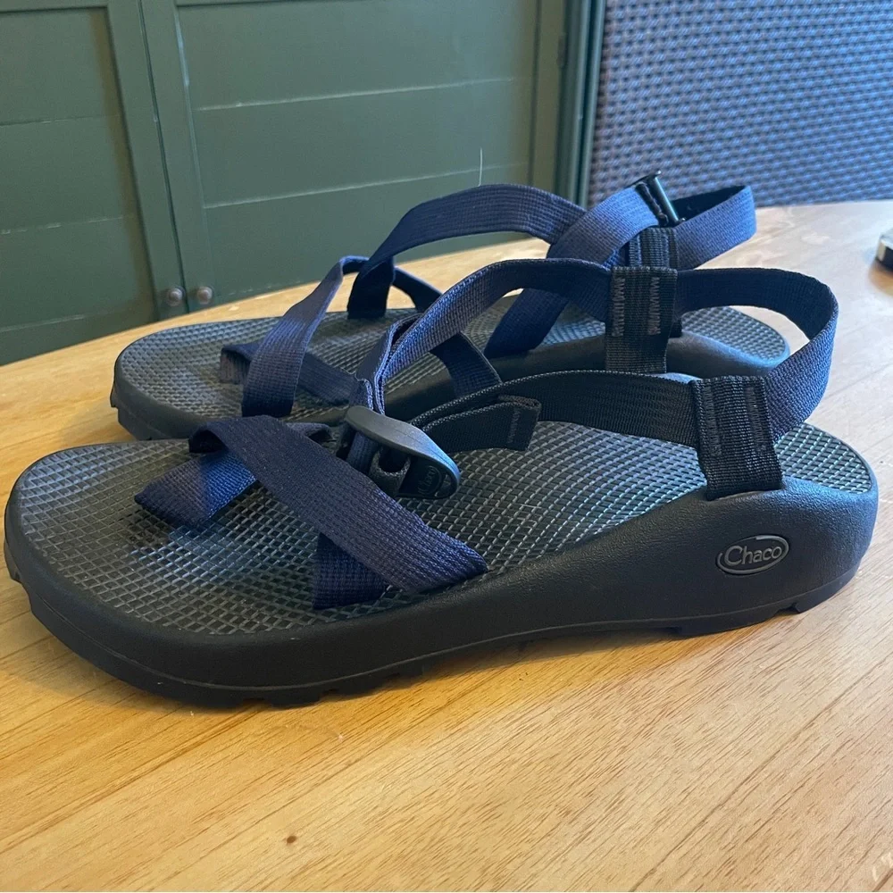 EUC Chacos Z/1 Classic Navy Blue - Men's / Size 11 - Picture 6 of 6
